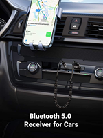 UGREEN Aux zu Bluetooth 5.0 Adapter 3,5mm Bluetooth-Empfänger für Auto USB 2.0 zu 3,5mm Klinkenadapter