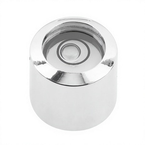 K1155 ROUND <b>SPIRIT</b> LEVEL CYLINDRICAL, FORM:A, D1=20, H=12, EMPFINDLICHKEIT 30', BRASS, COMP:POLYAMIDE - Product Image 1