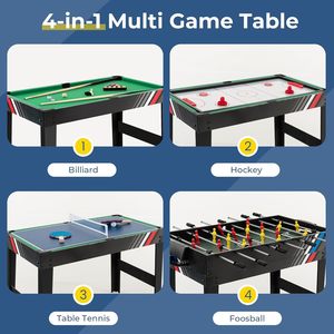 <span class=keywords><strong>Mesa</strong></span> de Juego Multifuncional Plegable y Portátil: Futbolín, Billar, Hockey de <span class=keywords><strong>Mesa</strong></span>, <span class=keywords><strong>Ping</strong></span> <span class=keywords><strong>Pong</strong></span> para Adultos, Niños, Familias y Salas de Juego - Product Image 5