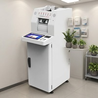 Solution de Comptage Automatique de Devises Multi-Devises d'Asie du Sud-Est de Qualité Financière, Machine de Dépôt d'Argent Jinrui CDM-9000B