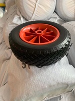 Nouveau chariot de plage de roue de mousse de polyuréthane PU compagnon de voyage pratique