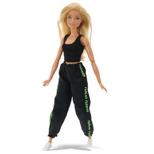 ATIBEI Ensemble de vêtements décontractés pour poupées filles, gilet et accessoires pour 2-7 ans, jouet DIY - Product Image 3