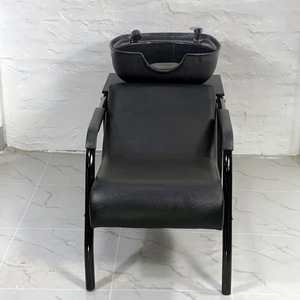 Zxm - Cama de Lavado de Cabello Negra, Económica y de Alta Calidad, Muebles de Salón de Belleza, con Lavabo para Peluquería, en Venta - Product Image 5