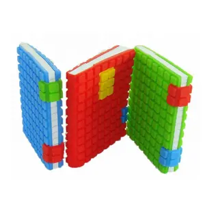 DIY bloc A7 silicone cahier d'école silicone bloc-notes en caoutchouc couvre
