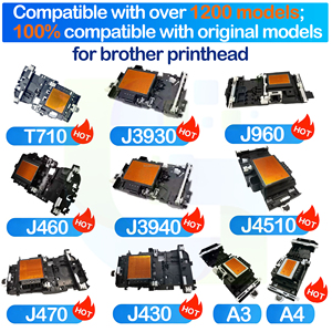 Tête d'impression jet d'encre piézoélectrique de haute qualité 420 buses pour <span class=keywords><strong>Brother</strong></span> <span class=keywords><strong>MFC</strong></span> J460 J480 J485 J680 J880 J885, tête d'impression pour rapports et factures - Product Image 5