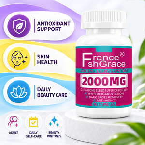 Complément blanchissant pour la peau Shecome de haute qualité, antioxydant puissant, favorise la santé de la peau, capsules blanchissantes pour la peau des adultes - Product Image 2