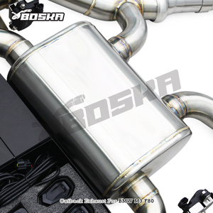 Sistema de Escape Boska con Silenciador Catback de Tubos OEM SUS304 para BMW M3 F80 M4 F82 3.0T 2014-2019 con Tubo Z y Tubo Central de Igual Longitud - Product Image 4