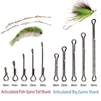 Gelenk Big Game Shank Waddington Shank Stinger Fliegen haken Shank Predator Fly Salzwasser Streamer Fliegen binde material
