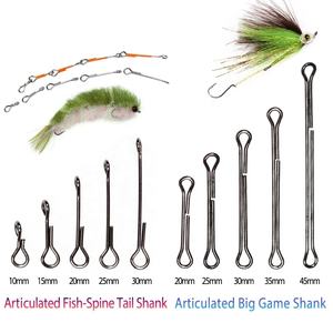 Tige de jeu articulée Waddington, crochet de mouche Stinger, tige de prédateur de mouche d'eau salée, matériel de liaison de mouche - Product Image 6