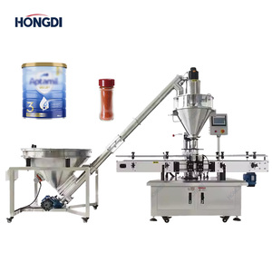 Remplisseuse de poudre automatique électrique en acier inoxydable à commande PLC haute efficacité pour les secteurs du linge, de l'alimentation et de la chimie - Product Image 1