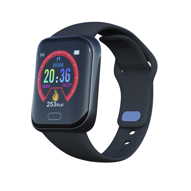 D20 Sports Smart Bracelet Watch With Hearth Rate Blood Pressure Watches Information Reminder Smart Watch Y68 D20