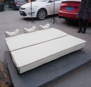 AutoLiuMa Lit de siège arrière <span class=keywords><strong>4</strong></span> places <span class=keywords><strong>en</strong></span> cuir PU, style confortable pour kits de conversion de fourgonnette de <span class=keywords><strong>camping</strong></span> Mercedes Sprinter - Product Image 5