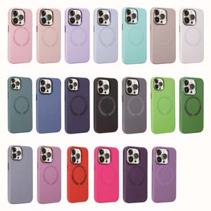 Funda <span class=keywords><strong>de</strong></span> teléfono <span class=keywords><strong>de</strong></span> silicona líquida compatible con <span class=keywords><strong>cargador</strong></span> inalámbrico para iPhone 16 15 14 Pro Max con carga inalámbrica - Product Image 2