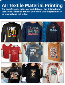 Macro màu thương hiệu Giá thấp nhất <span class=keywords><strong>A3</strong></span> dtf T-Shirt máy in Máy in quần áo dệt kỹ thuật số t Áo sơ mi dtf Pet phim máy in - Product Image 6