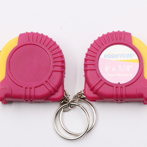 Essentials Tape Measure 6 Ft X 1/4 In Self Winding Keychain <b>Measuring</b> <b>Tool</b> - Product Image 3