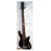 Weifang Rebon 6 String Fretless Electric Bass Guitar