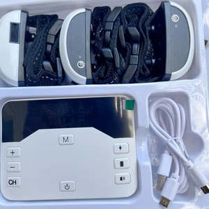 Valla Electrónica Inalámbrica Inteligente 2 en 1 para Mascotas, Nuevo Diseño, <span class=keywords><strong>Collar</strong></span> de Adiestramiento para Ladridos de Perros, Impermeable, Ajustable, con Vibración, Hecho de Plástico - Product Image 5