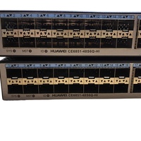 Modul LAN Nirkabel Original CE6851-48S6Q-HI 48x10GE SFP+ & 6x40GE QSFP+ Konektor LC Garansi 2 Tahun Switch Jaringan Pusat Data