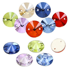 Cinta de satén Yantuo, cinta de satén, planos de diamantes cosidos a mano, diamantes de imitación de cristal, DIY vestidos de novia, hebilla de satélite de cristal, cosido - Product Image 1