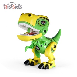 <span class=keywords><strong>Jouet</strong></span> <span class=keywords><strong>robot</strong></span> <span class=keywords><strong>dinosaure</strong></span> en alliage avec support de téléphone, modèle de simulation musicale et lumineuse éducatif pour enfants - Product Image 1