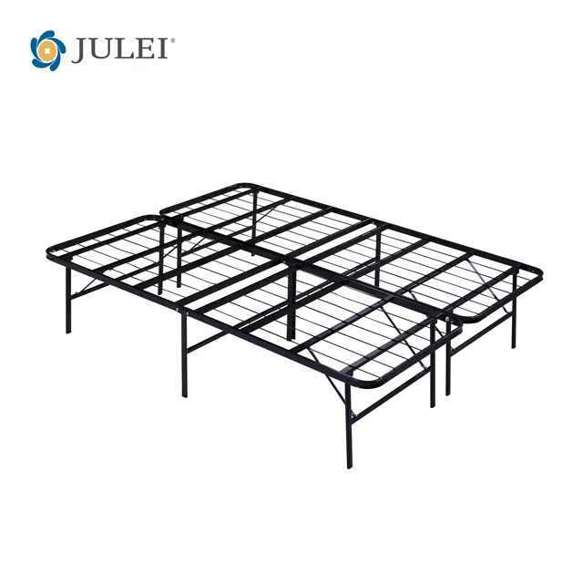 Base de colchón, plataforma plegable, marco de cama de metal, DJ-PQ12, cama estable Simple