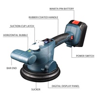 Larex – Machine-outil de nivellement portable électrique, nouveau Type de batterie 21V, carreaux de carrelage, ventouses vibrantes