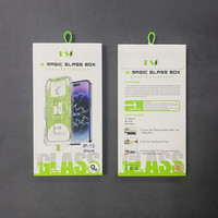 Protecteur d'écran en verre trempé 2-en-1 Magic Glass Box avec outil d'installation facile pour iPhone 17 Pro Max et protecteur d'objectif d'appareil photo