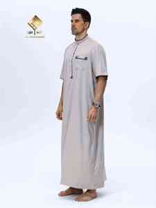 เสื้อคลุมผู้ชาย HARAMAIN แบบกระดุมสแนปสี่เม็ด ผ้าฝ้าย 100/100 สวมใส่สบายอย่างน่าทึ่ง - Product Image 1