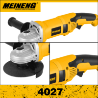 4027 MEINENG Meuleuse d'angle multifonctionnelle portable de qualité industrielle 220V 50Hz Moteur électrique à balais 1100W 115Mm