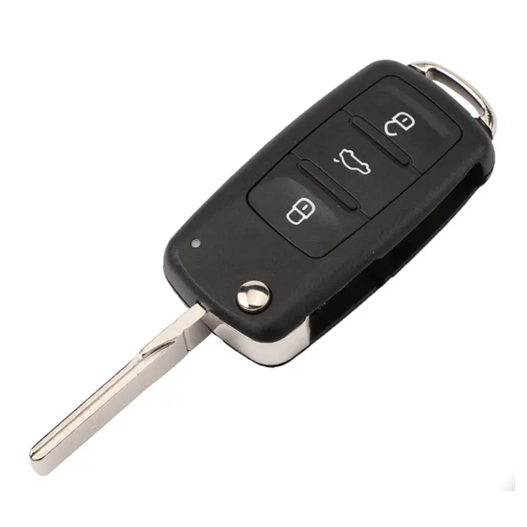 Key Car Remote Key For AF V-W 3 Buttons Flip Remote Key 434MHz 5K0 959 753 AB FOR Sagitar Polo.golf 5K0 837 202AD With Id48 Chip