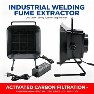 Extractor de Humo para Soldadura 493, Absorbedor de Humo de 16W, Enchufe Estadounidense, Filtro de Carbón Activado - Product Image 5