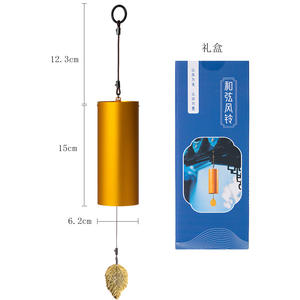 กระดิ่งลมโลหะวินเทจแบบหมุนมือ ดีไซน์แบบคอร์ด สำหรับการทำสมาธิโยคะและการตกแต่ง - Product Image 4