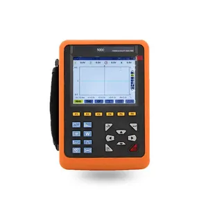 Decca 5000 Handheld Elektrische Energie Analyzer Meter 4 Kanaals Spanning Stroom Usb 3 Fase Slimme Digitale Power Kwaliteit Analysator