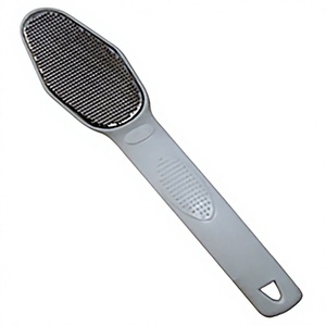 Eco-friendly Long Handle Double-Sided Electric Stainless Steel Foot <b>File</b> Callus Dead Skin Remover Durable Foot Care Tool Bath - Product Image 1
