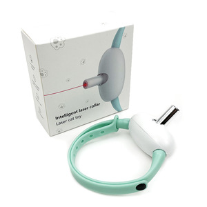 Kingtale Custom Oplaadbare Interactieve Kat Speelgoed Laserwijzer Kraag Voor Katten - Product Image 6