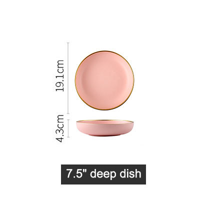 Plato de 7,5 pulgadas