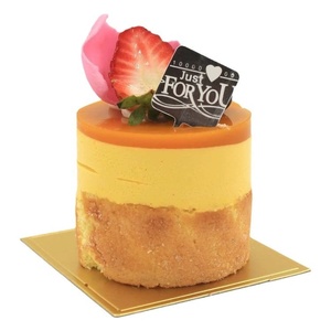 100 pièces <span class=keywords><strong>en</strong></span> gros jetable or Mousse Pad support <span class=keywords><strong>en</strong></span> <span class=keywords><strong>carton</strong></span> Mini papier Mousse gâteau <span class=keywords><strong>plateau</strong></span> tranché gâteau Base - Product Image 5