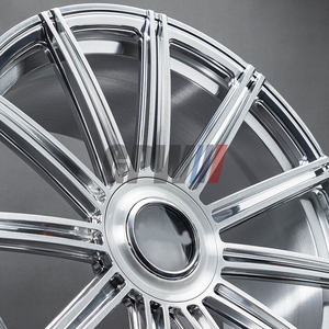 Jantes forgées monobloc multi-rayons en aluminium 6061 T6 personnalisées GPW pour <span class=keywords><strong>Mercedes</strong></span> GLC X253 GLS <span class=keywords><strong>450</strong></span> Rolls Royce Cullinan Phantom - Product Image 3