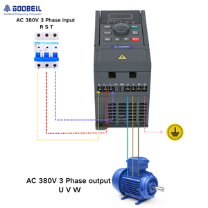 0.75kw 1.5KW 2.2kw <span class=keywords><strong>4Kw</strong></span> 5.5KW 7.5KW 15KW 18.5KW 3ph 50Hz 60Hz VFD PLC 1PH tần số converteac điều khiển động cơ sử dụng chung VFD - Product Image 4