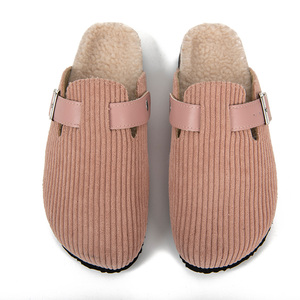 Pantuflas de Felpa Rosa para Mujer, Estilo Nuevo de Fábrica, Personalizadas, de Alta Calidad, con Plantilla de Felpa de Peluche - Product Image 5