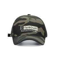 Gorra de béisbol con estampado de camuflaje, gorra de papá de sarga con parche bordado, gorra informal ajustable vintage para caza al aire libre para hombres