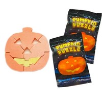 35g Pumpkin Puzzle Sugar Glucose Tablets Press Hard Candy Multi-Colored Fruity Flavor Chinese Sweets