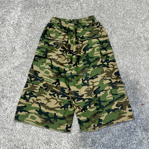Pantalon cargo streetwear d'été personnalisé pour homme, style baggy, short Bermuda de créateur pour homme, short cargo camouflage pour homme - Product Image 2
