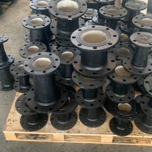 Chất lượng cao DN50-DN1200 đôi Mặt bích giảm tốc Trung Quốc nhà sản xuất phụ kiện đường ống sắt dễ uốn - Product Image 6