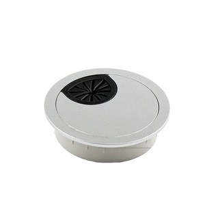 Caja de Conducción Circular Moderna de Plástico Reforzado, Fácil de Montar, para Oficina, Escritorio, Hogar, Cocina, Baño, Sala de Estar, Hotel, Hospital - Product Image 1