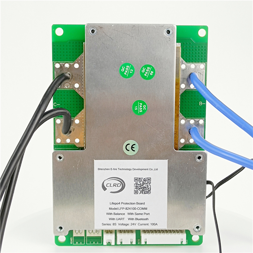Smart 3.2V 24V LifePo4 8S Bms 24V 100A BT Battery Management System · image 4