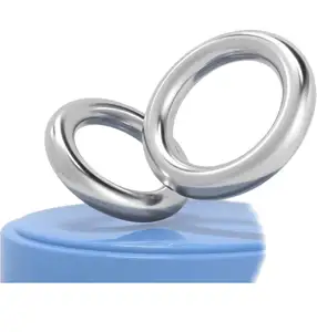 Prodotto di fornitura di fabbrica di alta qualità diverso spessore e dimensioni anello metallico in acciaio inossidabile 304/316 anello tondo saldato