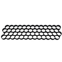 Support de batterie cylindrique Cedley OEM/ODM, espaceur pour pack de batteries 18650/21700/26650/32650/33140, ABS+PC ignifuge, zigzag
