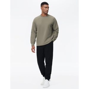 Pantalon de jogging fuselé en molleton pour homme FOXA avec cordon de serrage et poches, respirant, idéal pour l'entraînement - Product Image 6