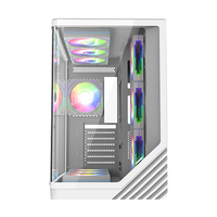 Boîtier d'ordinateur ATX blanc OEM ODM AntarcChill et tour de jeu pour PC de bureau
